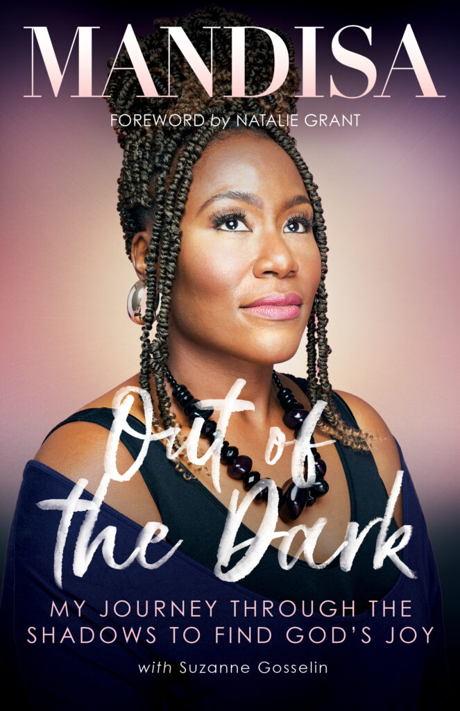book cover - out of the dark - mandisa