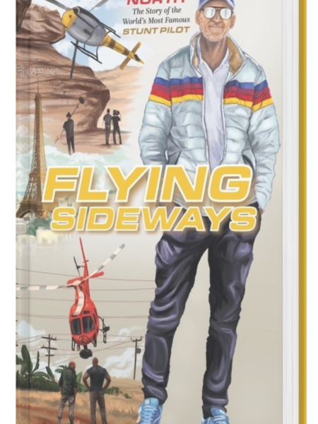 flying sideways by fred north